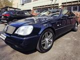 Mercedes-Benz CL 600 1995 года за 4 800 000 тг. в Алматы – фото 3