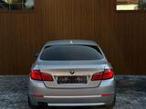 BMW 528 2010 годаүшін8 600 000 тг. в Алматы – фото 5