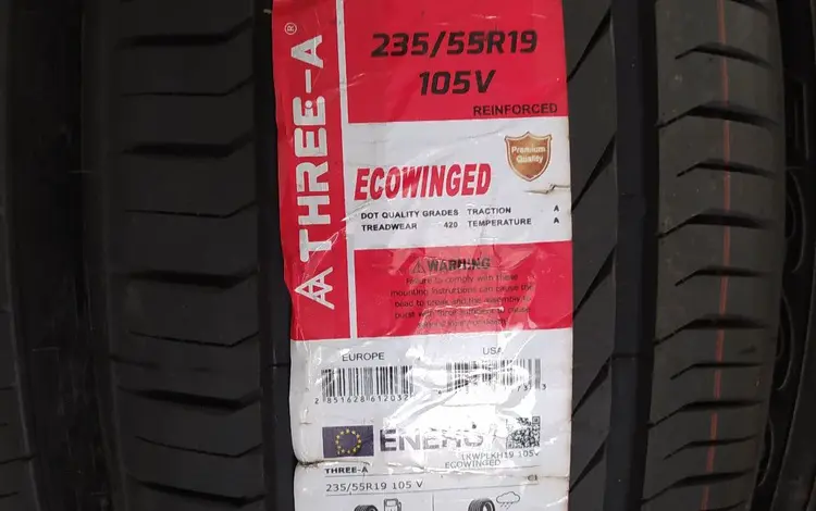 Three-A 235/55R19 EcoWinged 105V за 34 000 тг. в Шымкент