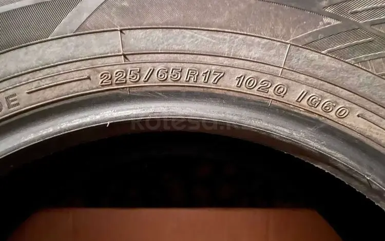 Yokohama Ice Guard IG60 225/65 R17 102Q без шиповүшін120 000 тг. в Астана