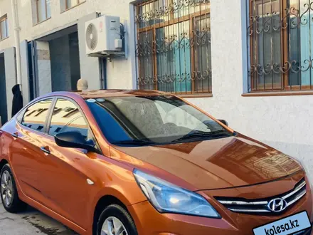Hyundai Accent 2015 года за 6 100 000 тг. в Туркестан – фото 7