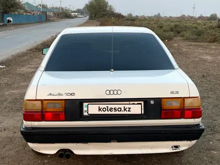 Audi 100 1989 года за 1 400 000 тг. в Жетысай – фото 4