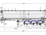 Benchi Heavy Industry  самосвальный полуприцеп 2024 года за 14 200 000 тг. в Актау – фото 5