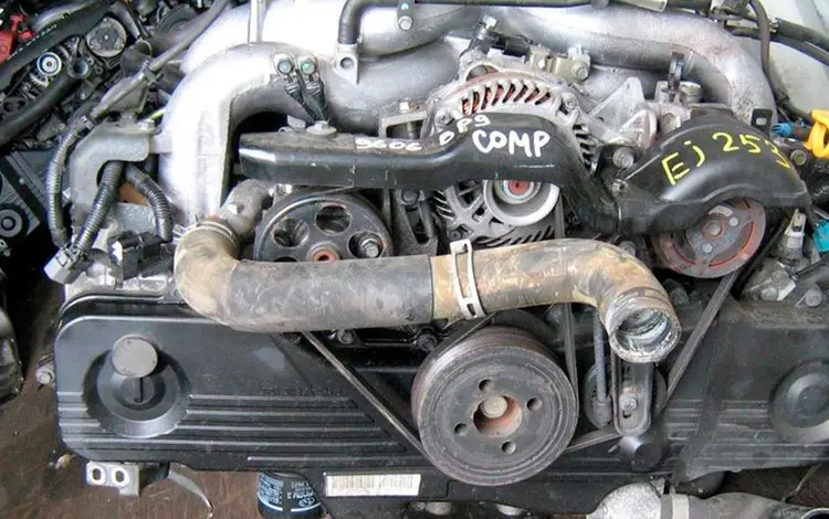 Subaru Двигатель EJ25 — 2.5L EJ20 с Акпп автомат коробка за 170 000 тг. в Уральск