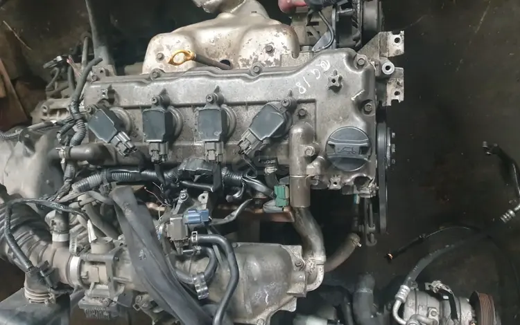 Двигатель nissan QG18de 1.8L пластиковая клапанная крышка за 100 000 тг. в Алматы