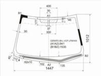 Стекло лобовое с обогревом щетокfor36 050 тг. в Павлодар