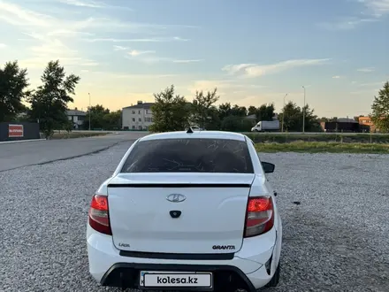 ВАЗ (Lada) Granta 2190 2012 года за 1 600 000 тг. в Костанай – фото 4