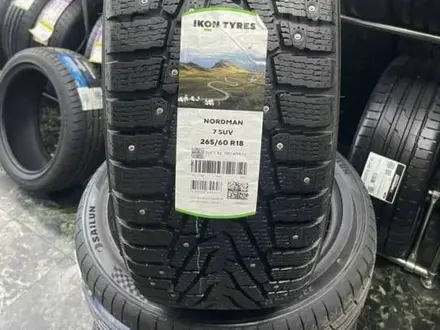 265/60R18 Ikon Nordman7 (шип) за 280 000 тг. в Алматы