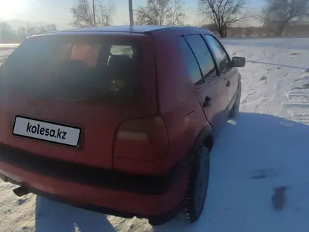 Volkswagen Golf 1992 года за 1 000 000 тг. в Шелек – фото 7