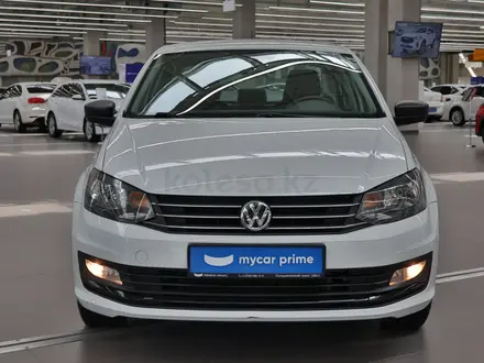 Volkswagen Polo 2019 года за 5 790 000 тг. в Алматы – фото 2
