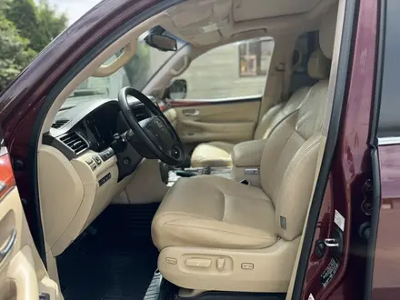 Lexus LX 570 2008 года за 13 200 000 тг. в Алматы – фото 16