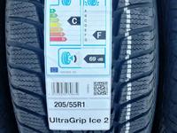 Шины Goodyear 205/55/r17 UG Ice2for87 500 тг. в Алматы