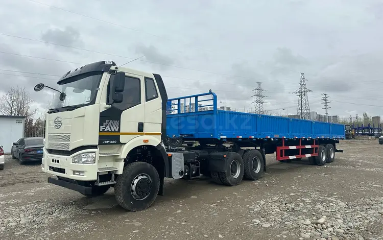 FAW  ТЯГАЧ ПОЛНЫЙ ПРИВОД FAW 6*6 С ПОЛУПРИЦЕПОМ 2024 года в Алматы