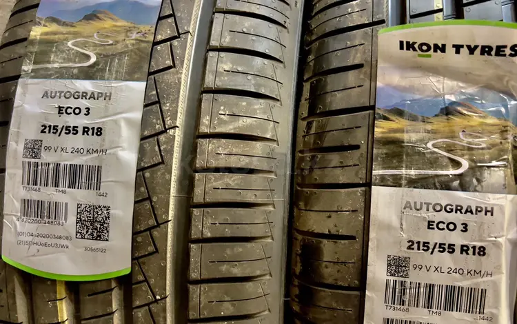 215/55/18 Ikon (Nokian) Autograph Eco 3 за 49 990 тг. в Астана