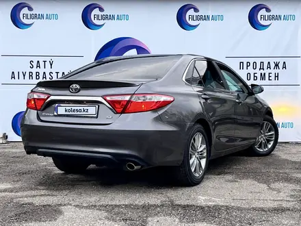 Toyota Camry 2016 года за 10 100 000 тг. в Тараз – фото 13