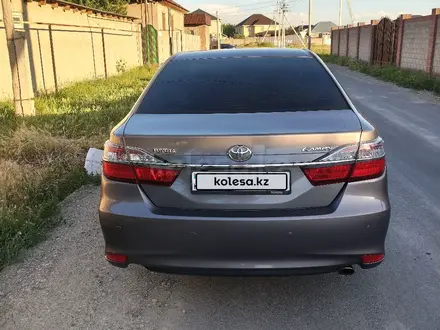 Toyota Camry 2016 года за 11 000 000 тг. в Тараз – фото 8