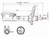 Стойка задняя леваяfor18 800 тг. в Павлодар