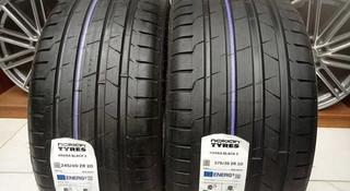 Летние Разно размерные шины Nokian Tyres Hakka Black 2 245/40 R20 и 275/35 за 400 000 тг. в Алматы