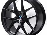 BMW 554-9 M-Style R18 8J 5X120 ET40 Dia 72, 6 Satin Black за 300 000 тг. в Алматы