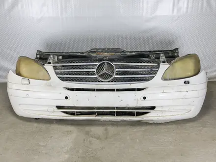 Ноускат в сборе (мини морда, фара, бампер, решетка, телевизор) на Мерседес за 2 025 тг. в Талдыкорган – фото 6
