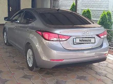 Hyundai Elantra 2014 года за 6 800 000 тг. в Алматы – фото 5