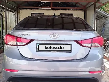 Hyundai Elantra 2014 года за 6 800 000 тг. в Алматы – фото 6