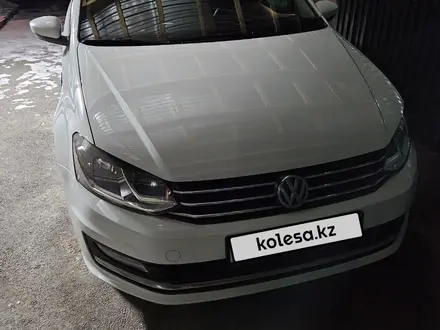 Volkswagen Polo 2018 года за 7 150 000 тг. в Алматы – фото 11