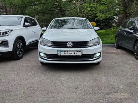Volkswagen Polo 2018 года за 7 150 000 тг. в Алматы – фото 7