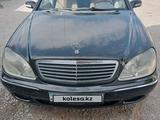 Mercedes-Benz S 320 2001 годаүшін3 000 000 тг. в Шымкент – фото 5