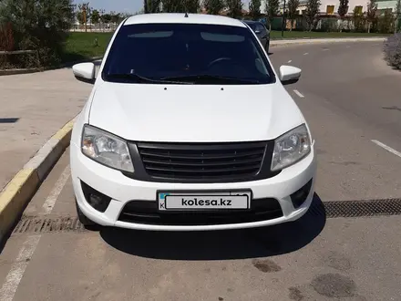 ВАЗ (Lada) Granta 2190 2018 года за 4 000 000 тг. в Актау – фото 4