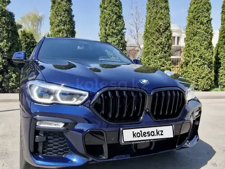 BMW X6 2021 года за 63 000 000 тг. в Алматы – фото 3
