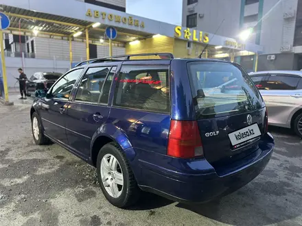Volkswagen Golf 2000 года за 2 500 000 тг. в Алматы – фото 4