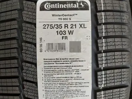 Continental ContiWinterContact TS 860S 275/35 R21 и 315/30 R21 за 350 000 тг. в Алматы – фото 3