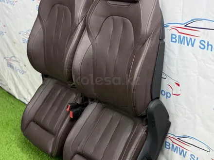 Топовые сидения с ломающейся спинкой от bmw x5 F15 х5 ф15 x6 f16 за 900 000 тг. в Шымкент – фото 5