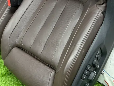 Топовые сидения с ломающейся спинкой от bmw x5 F15 х5 ф15 x6 f16 за 900 000 тг. в Шымкент – фото 6