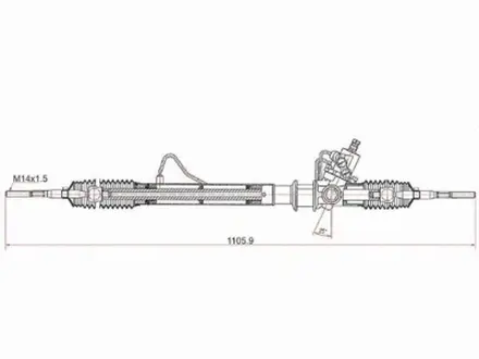 Рейка рулевая за 85 700 тг. в Талдыкорган