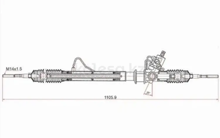 Рейка рулевая за 85 700 тг. в Талдыкорган