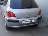 Peugeot 307 2002 года за 2 500 000 тг. в Аксу – фото 3