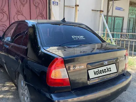 Hyundai Accent 2004 года за 1 500 000 тг. в Туркестан – фото 4