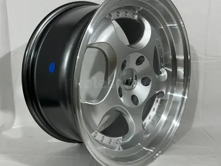Диски BMW R17 8, 5J ET25 5x120 72, 6 haper sliver/machine lip за 300 000 тг. в Алматы – фото 2