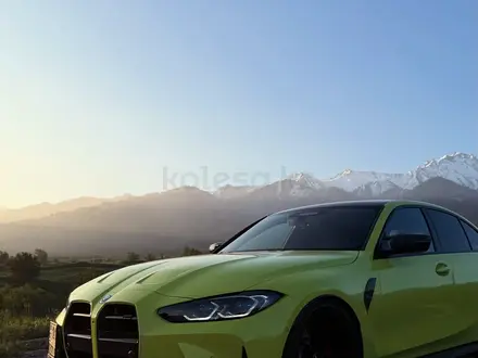 BMW M3 2022 года за 59 000 000 тг. в Алматы – фото 2