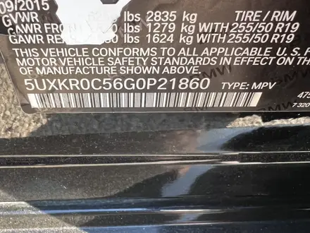 BMW X5 2015 года за 16 300 000 тг. в Алматы – фото 17