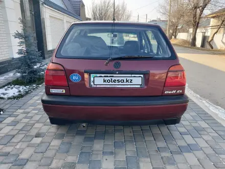 Volkswagen Golf 1992 года за 2 250 000 тг. в Тараз – фото 24