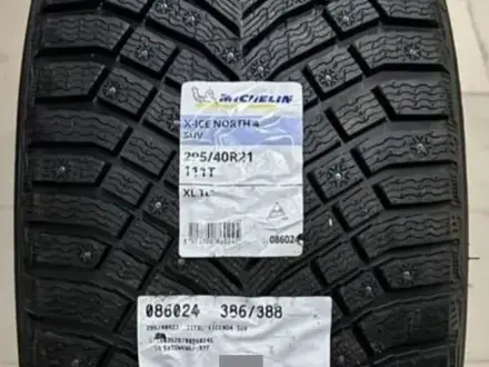 Michelin X-Ice North 4 SUV 255/45 R21 295/40 R21 за 450 000 тг. в Астана – фото 2