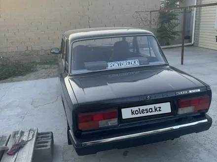 ВАЗ (Lada) 2107 2011 года за 1 500 000 тг. в Шиели – фото 2