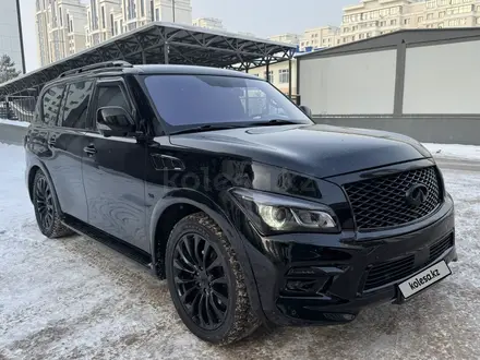 Infiniti QX80 2014 года за 16 750 000 тг. в Астана – фото 3