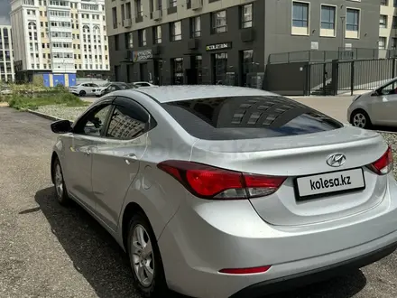 Hyundai Elantra 2014 года за 6 500 000 тг. в Астана – фото 5