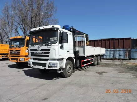 Shacman  Манипулятор бортовой грузовик кран 2021 года в Алматы