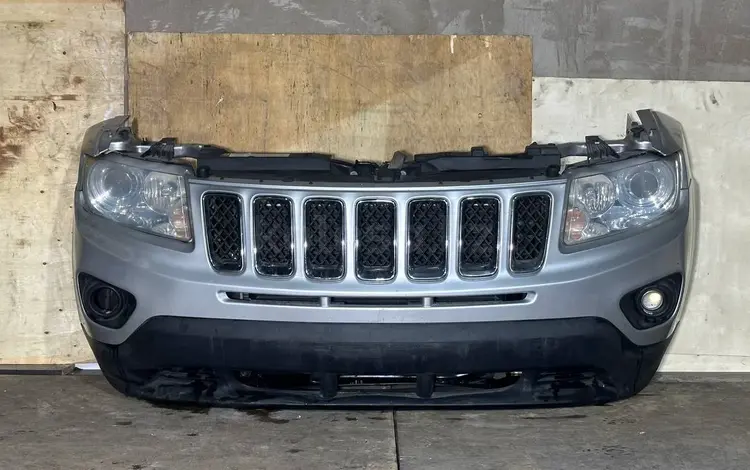 Ноускат Jeep Compass 10-16г Джип Компасс Фары Бампер телевизор морда носик за 300 000 тг. в Караганда