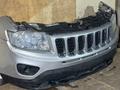 Ноускат Jeep Compass 10-16г Джип Компасс Фары Бампер телевизор морда носик за 300 000 тг. в Караганда – фото 3